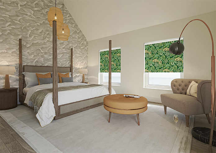 Leopard, Malachite - Roller Blind - Image 7